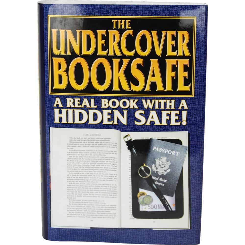 Book Diversion Safe Hidden Storage with Realistic Book Cover – 7.75 x 4 x 1 Inch Interior, Variety of Book Titles, Hides Cash, Jewelry, Keys on Any Bookshelf or Coffee Table