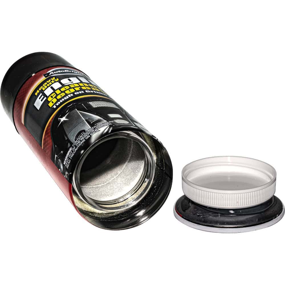 Engine Degreaser Diversion Safe with Hidden Bottom Compartment – Realistic Garage Can Design, 1¾" x 4" Interior, 0.75 lbs, Workshop Valuables Storage - Image 2