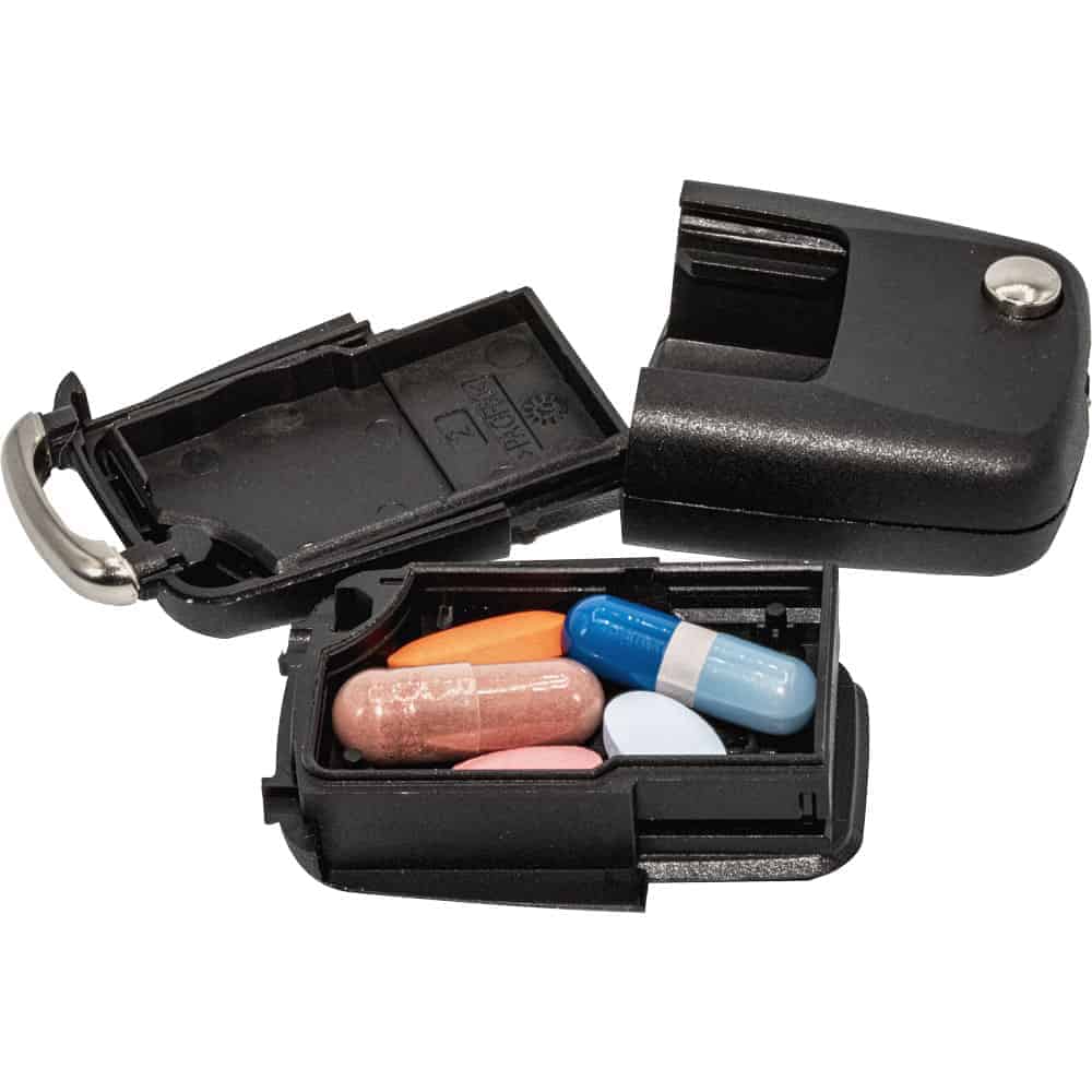 Car Key Diversion Safe – Realistic Fob Design Hidden Compartment for Cash & Small Valuables, 1.1" x 1.7" x 0.2" Interior, Lightweight 0.1 lbs, Travel-Ready - Image 2