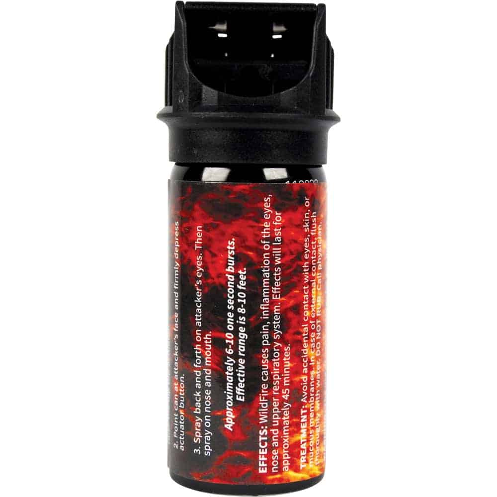 Wildfire Pepper Gel 1.4% Major Capsaicinoids – 2,000,000 SHU, Sticky Gel Formula, 13-15 Ft Range (2 oz), UV Dye Included, Flip-Top Actuator, 2 oz and 4 oz Available - Image 3