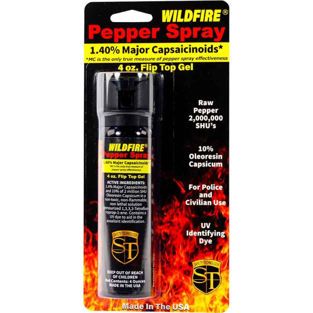 Wildfire Pepper Gel 1.4% Major Capsaicinoids – 2,000,000 SHU, Sticky Gel Formula, 13-15 Ft Range (2 oz), UV Dye Included, Flip-Top Actuator, 2 oz and 4 oz Available - Image 6