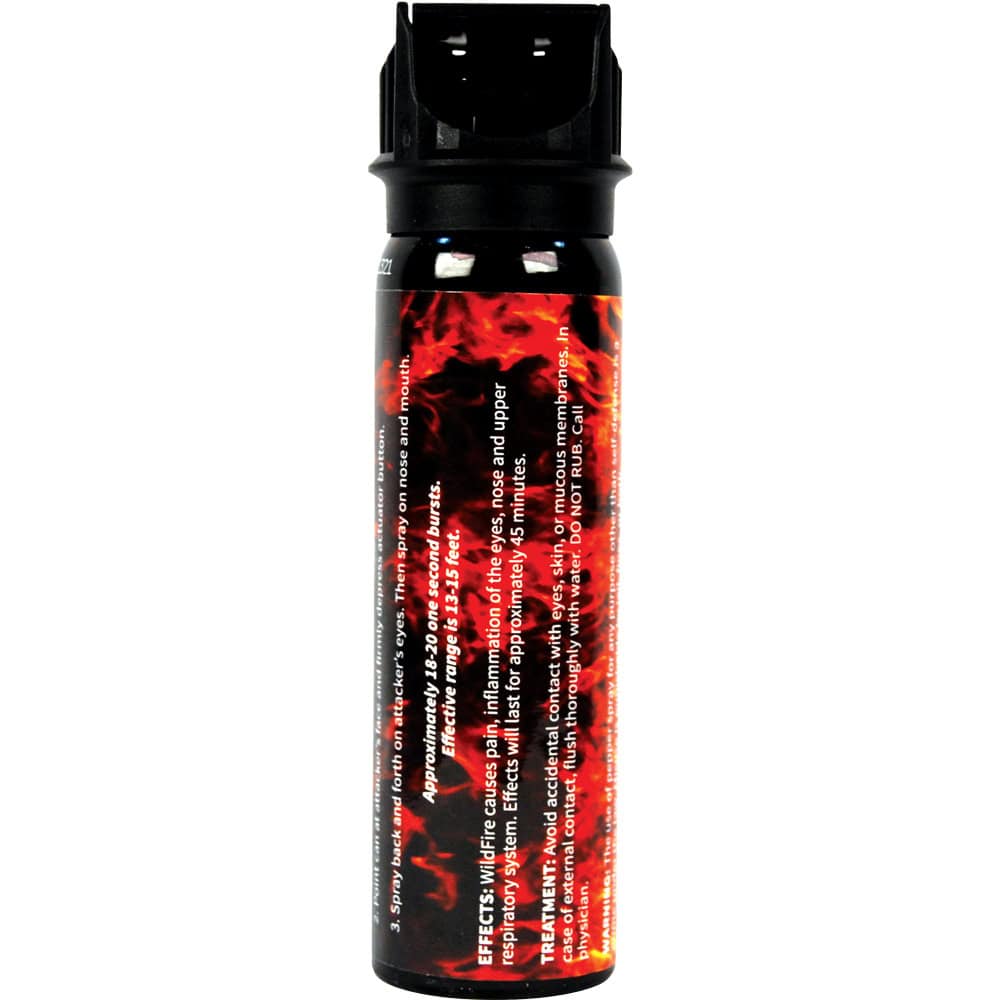 Wildfire Pepper Gel 1.4% Major Capsaicinoids – 2,000,000 SHU, Sticky Gel Formula, 13-15 Ft Range (2 oz), UV Dye Included, Flip-Top Actuator, 2 oz and 4 oz Available - Image 9